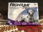 Flea & Tick Protection for Dogs (45–88 lbs) – Spot Treatment, 4 Doses, Made in France