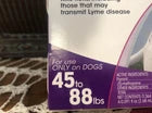 Flea & Tick Protection for Dogs (45–88 lbs) – Spot Treatment, 4 Doses, Made in France