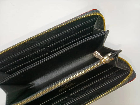 LOUIS VUITTON Monogram Multicolor Takashi Murakami Zippy Long Wallet